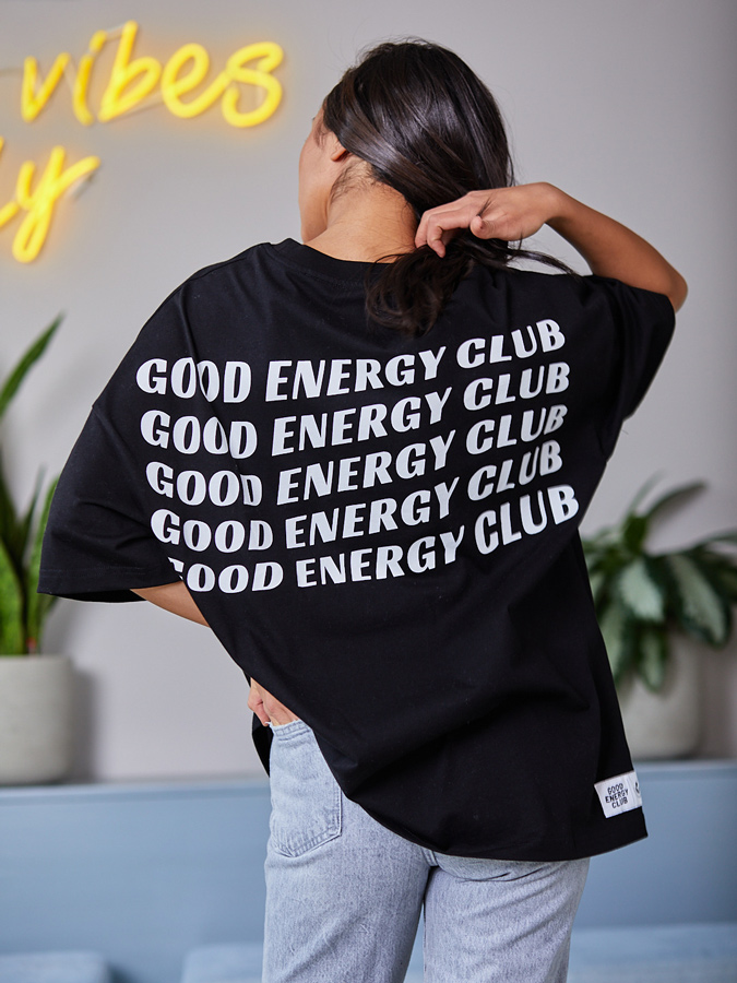 GEC Shirt -  GOOD ENERGY CLUB Black