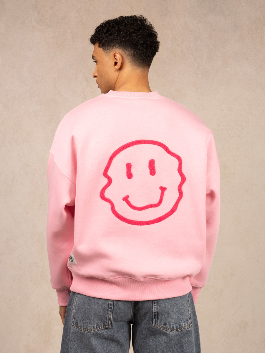 Smile Pullover Pink