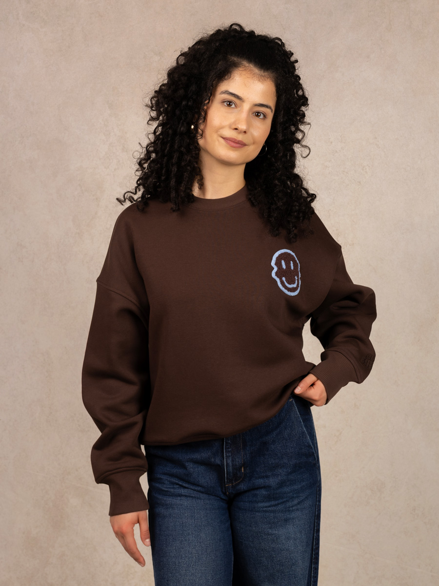 Smile Pullover Brown
