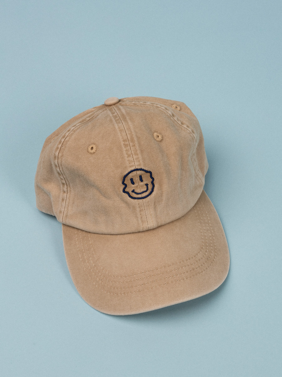 Cap - Smile - washed sand