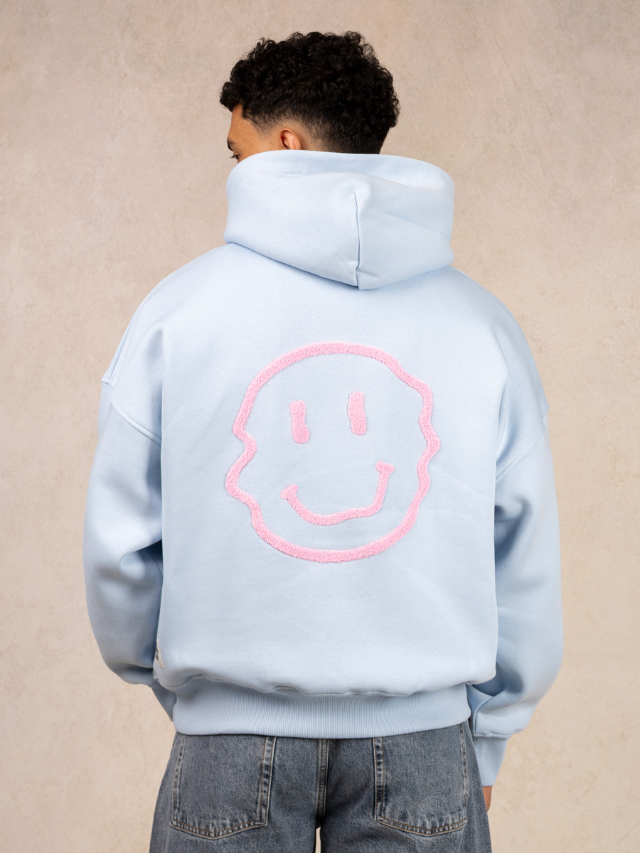 Smile Hoodie Babyblue