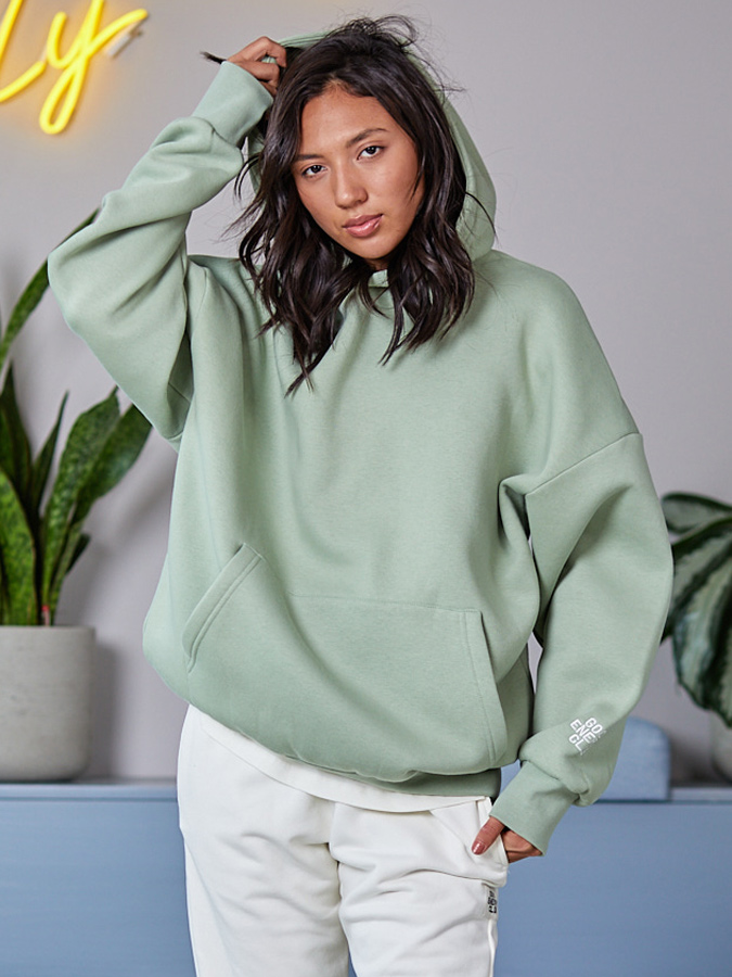 GOOD ENERGY CLUB HOODIE - BASIC MINT