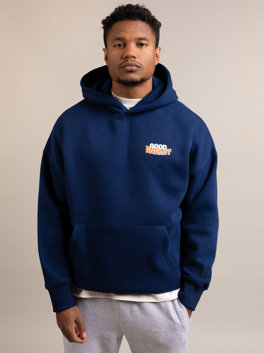 Graffiti Hoodie blue