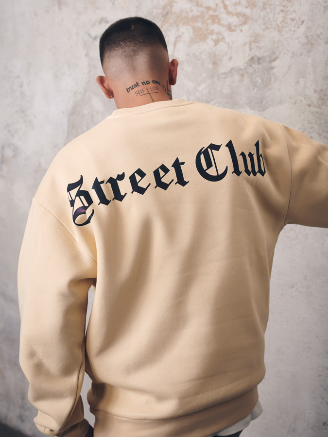 Streetclub Sand Reflective Pullover