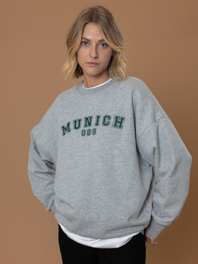 Munich Sweater Grey green