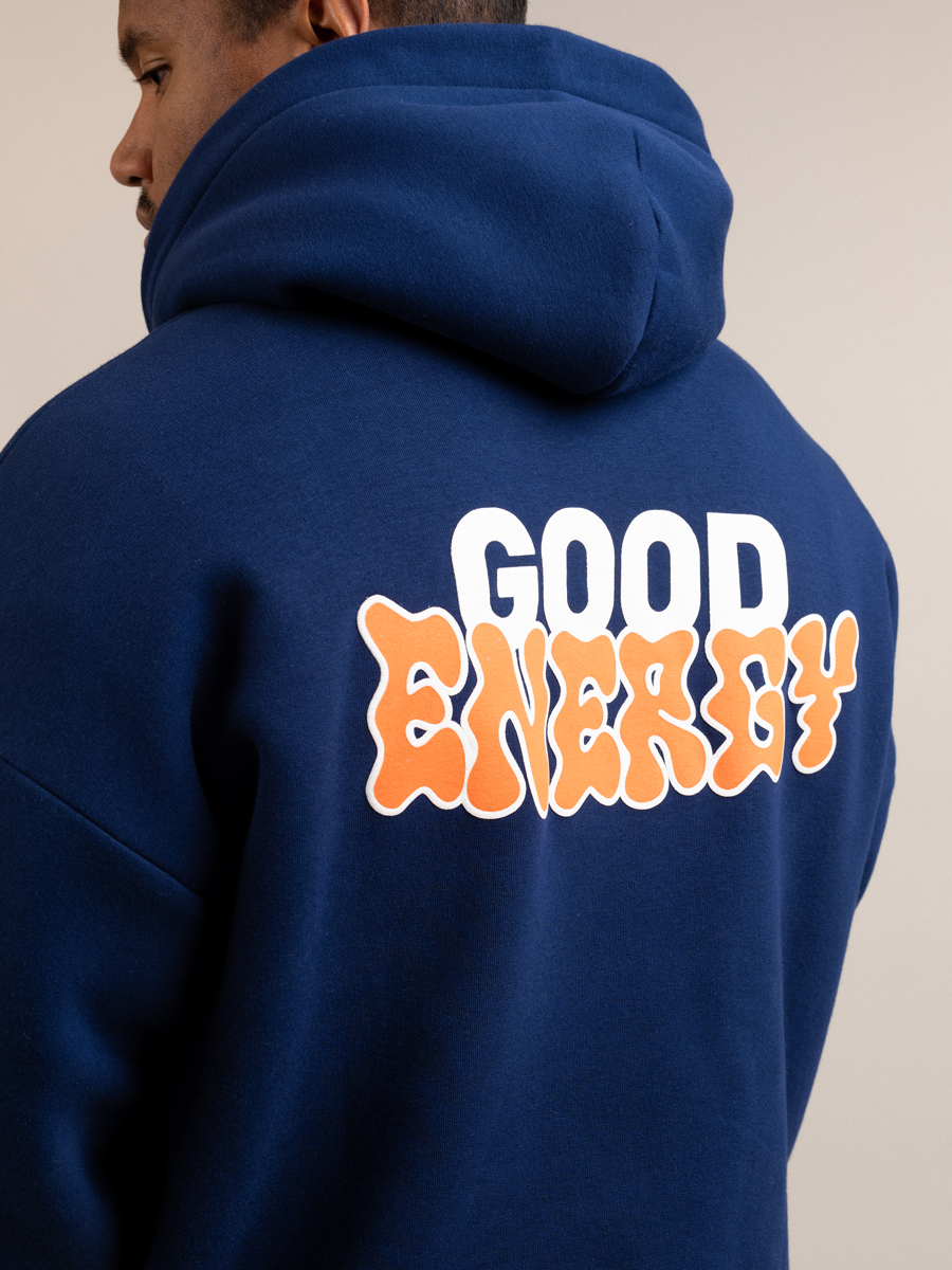Graffiti Hoodie blue