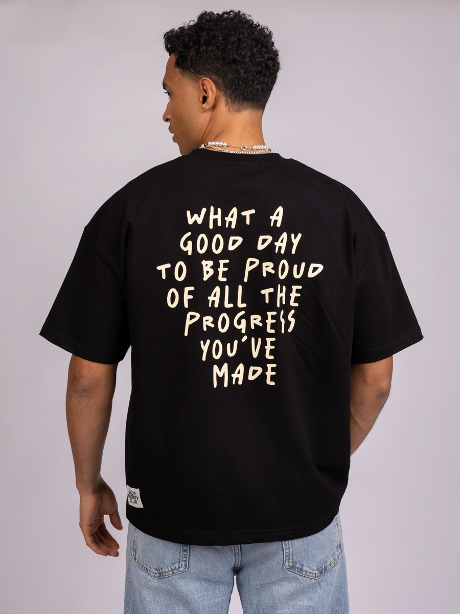 Shirt Proud Black cream