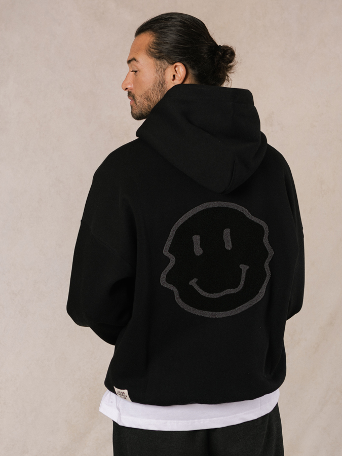 Hoodie Smile Black