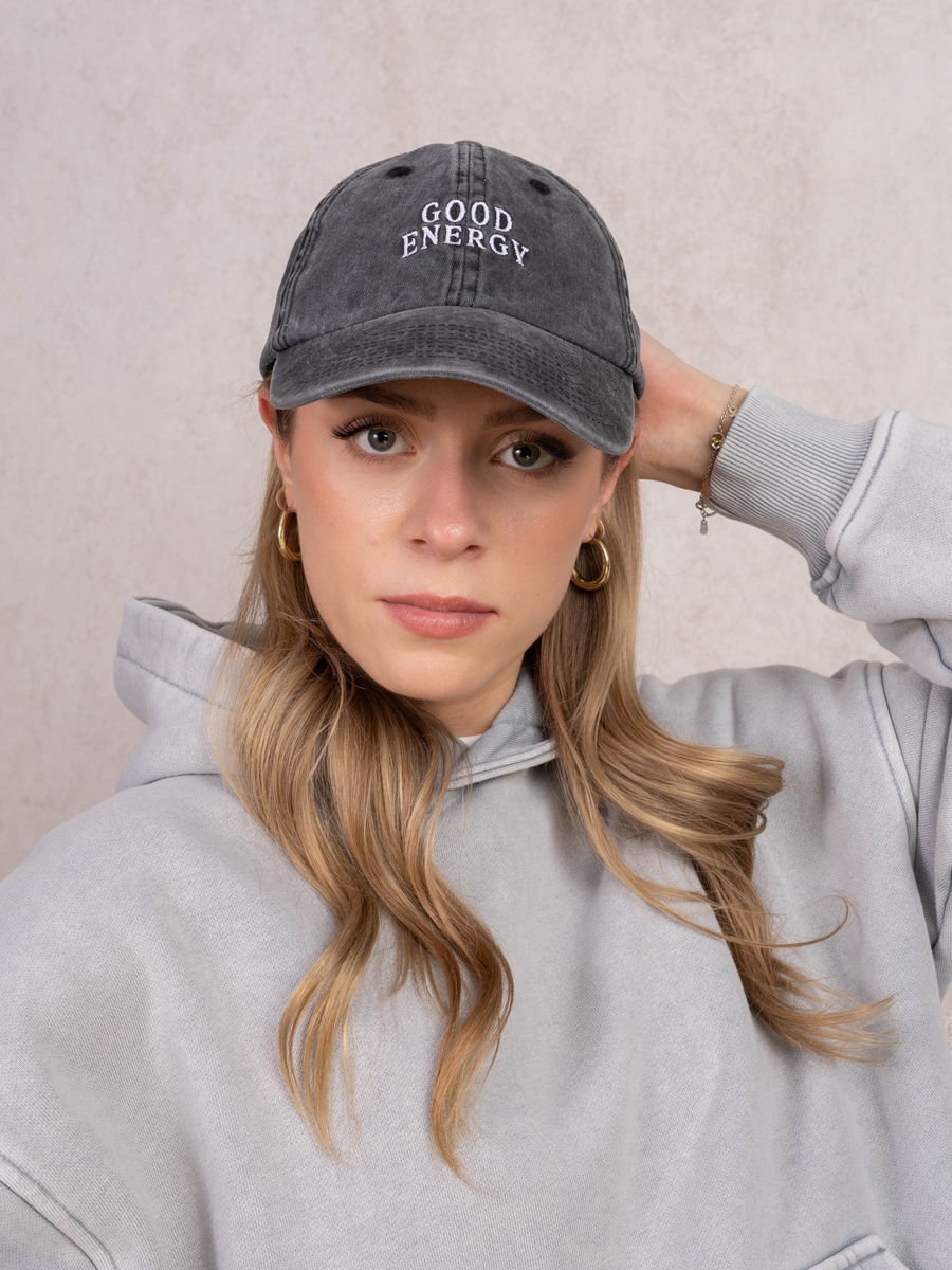 GOOD ENERGY Stonewashed Cap