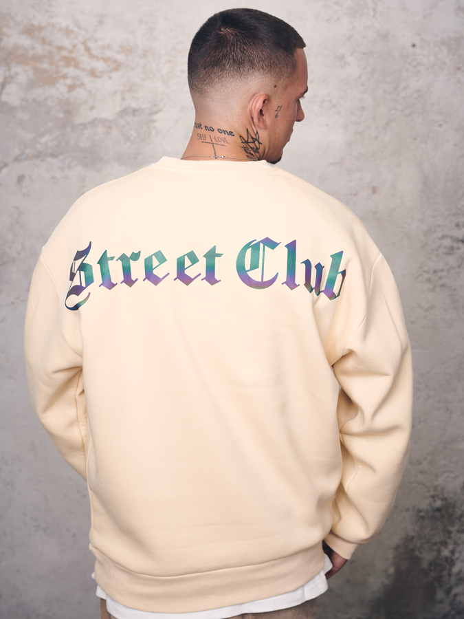 Streetclub Sand Reflective Pullover