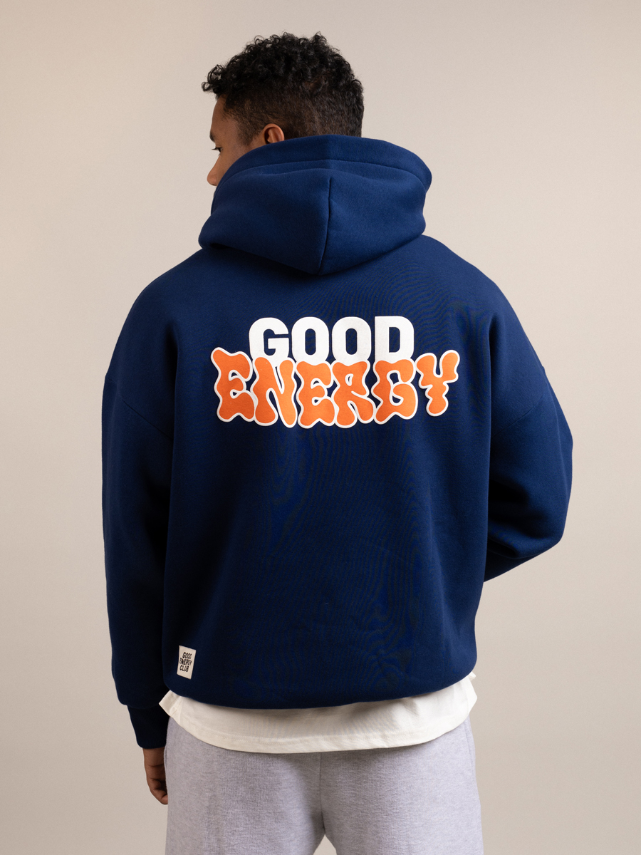 Graffiti Hoodie blue