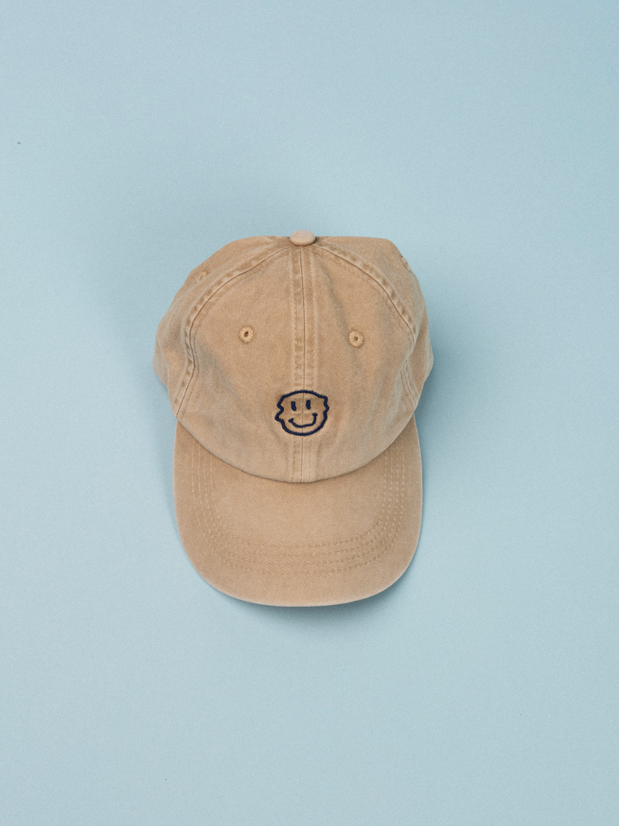 Cap - Smile - washed sand